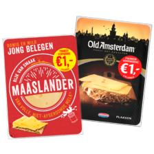 Maaslander of Old Amsterdam kaasplakken